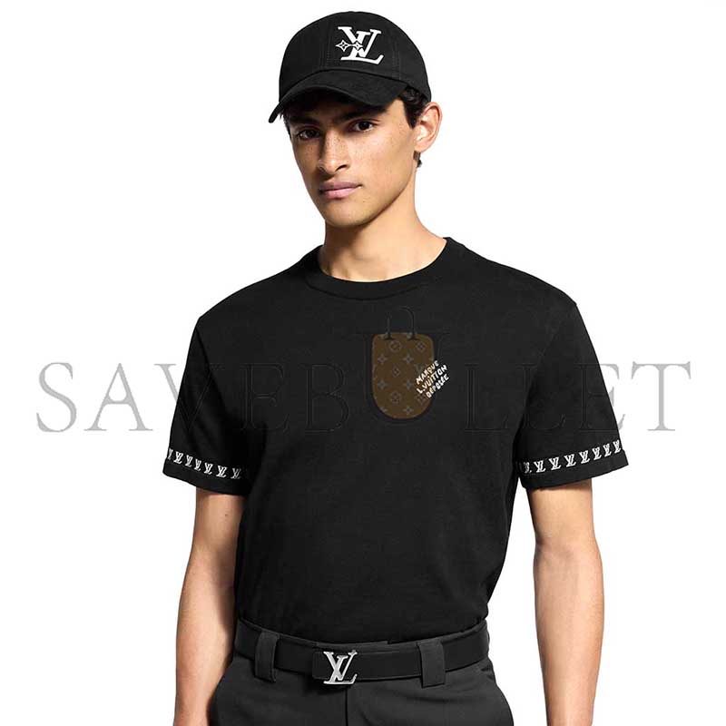 LOUIS VUITTON SHORT-SLEEVED COTTON CREWNECK 1AGKM9